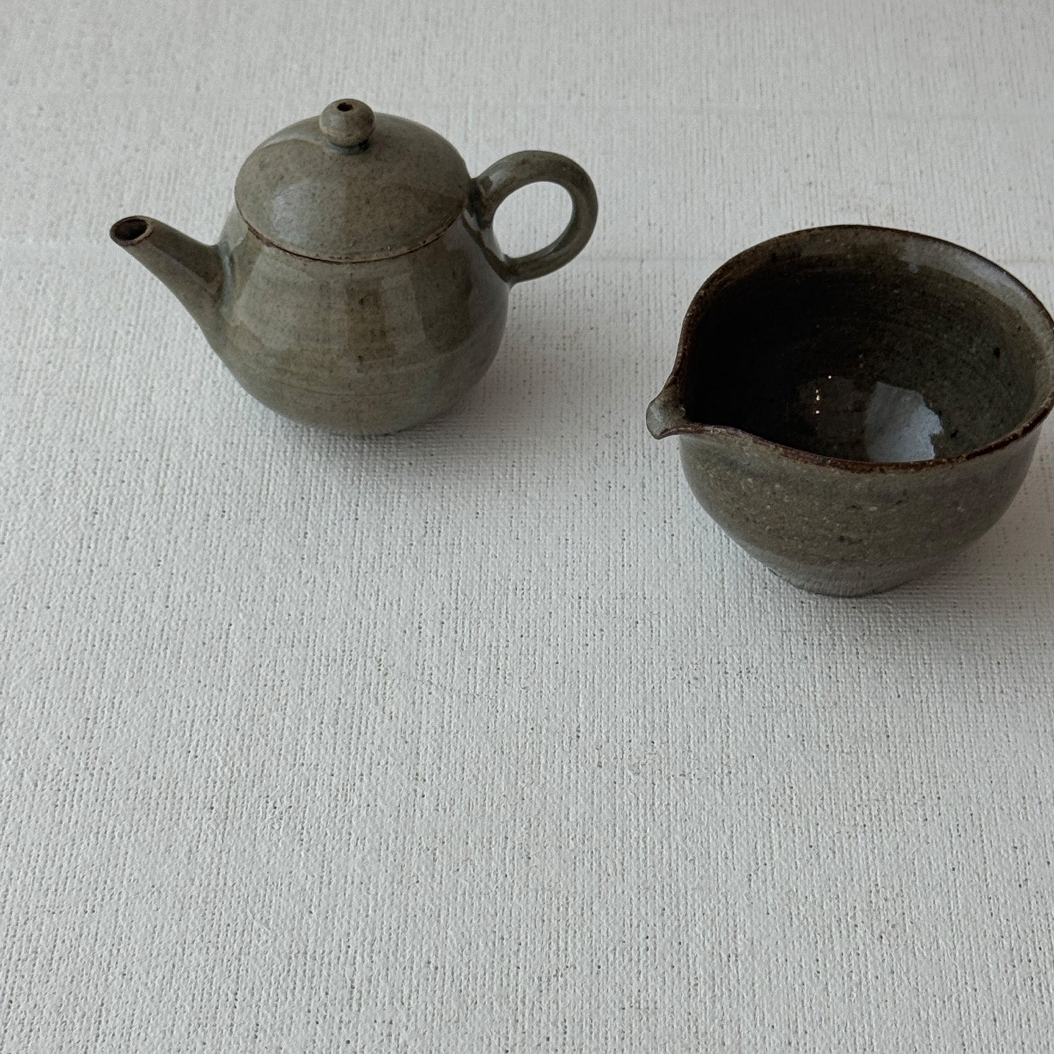 Celadon tea pot