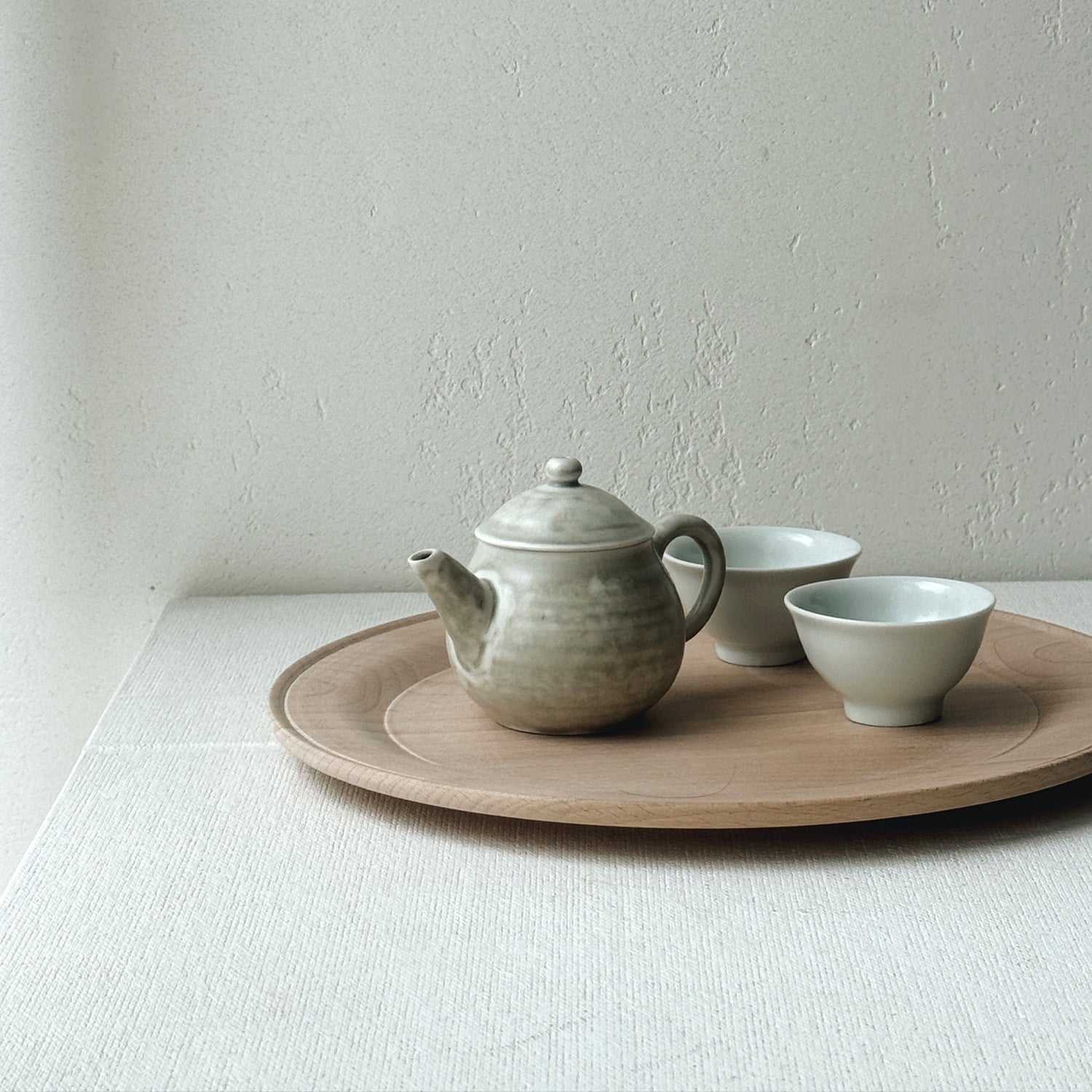 White Porcelain Teapot