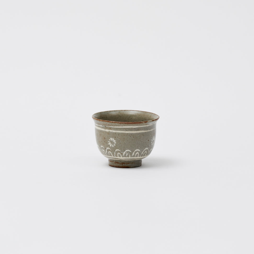 Buncheong porcelain cup