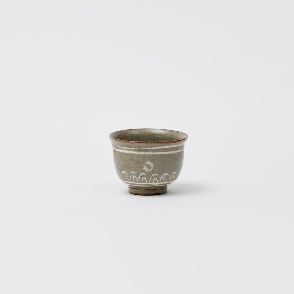 Buncheong porcelain cup