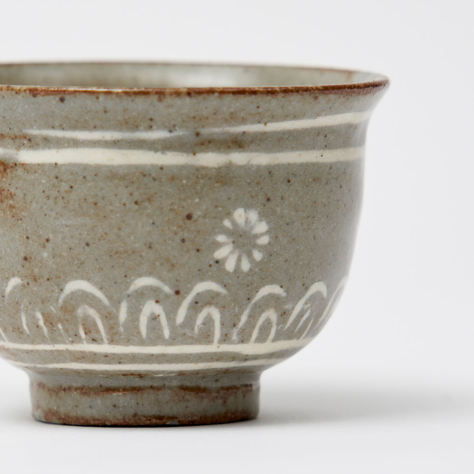 Buncheong porcelain cup