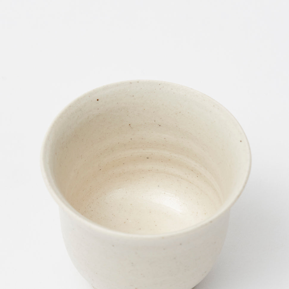 white porcelain cup