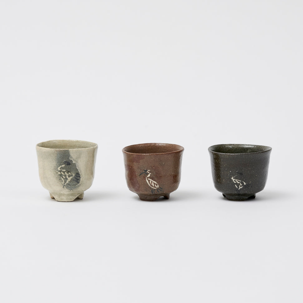 Buncheong crane cup