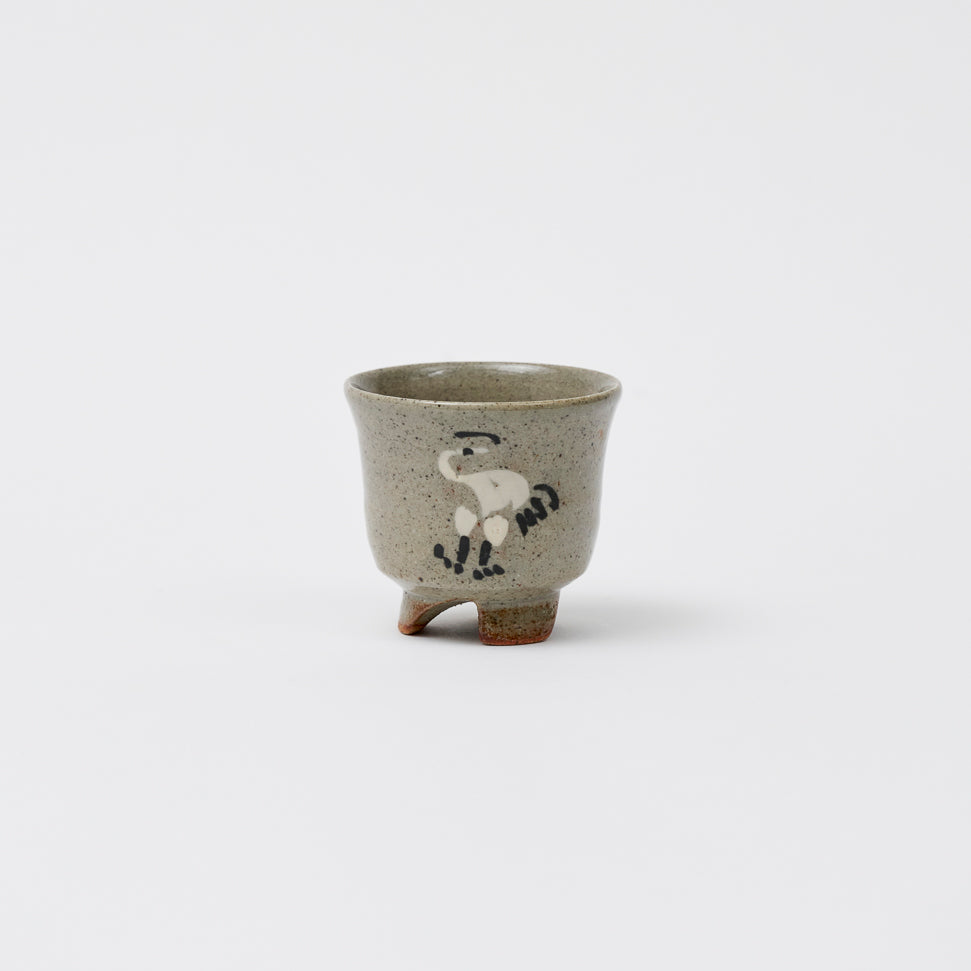 Standing Crane Tea Cup