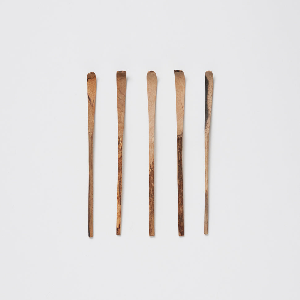Cherry wood matcha scoop