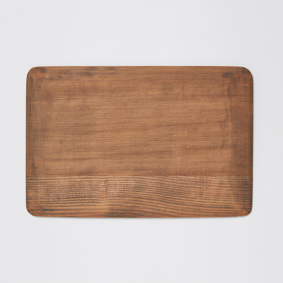 Wooden tray rectangle