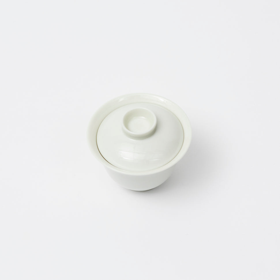 White porcelain gaiwan